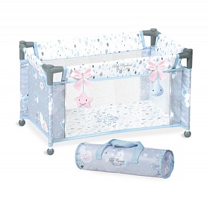 Манеж-кроватка для куклы серии Мартин, 50 см. (DeCuevas, 50029)